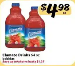 Fresco y Más Clamato Drinks offer
