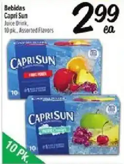 Fiesta Mart Capri Sun juice drink offer