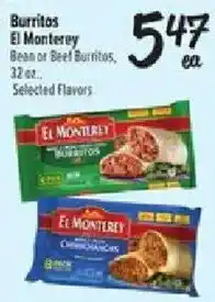 Fiesta Mart El Monterey burritos offer