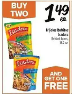 Fiesta Mart Isadora Refried Beans offer