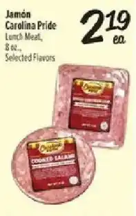 Fiesta Mart Jamón Carolina Pride Lunch Meat offer