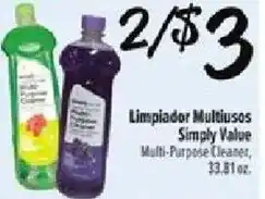 Fiesta Mart Limpiador Multiusos Simply Value Multi-Purpose Cleaner offer