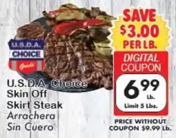 Fairplay U.S.D.A. Choice Skin Off Skirt Steak Arrachera Sin Cuero offer