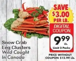 Fairplay Snow Crab Leg Clusters offer