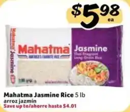 Fresco y Más Mahatma Jasmine Rice offer
