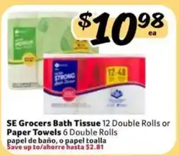Fresco y Más Se Grocers Bath Tissue offer