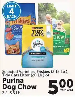 Food City Purina dog chow offer