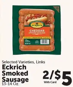Food City Eckrich Smoked Sausage offer
