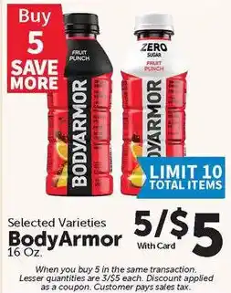 Food City BodyArmor offer