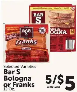 Food City Bar S Bologna or Franks offer