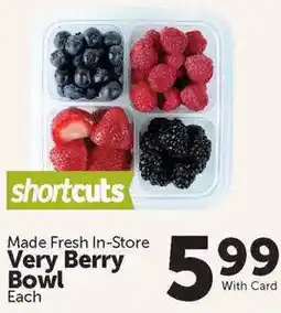 Food City Shortcuts Very Berry Bowl offer