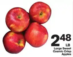 Harp's Market Large Sweet Cosmic Crisp Apples offer