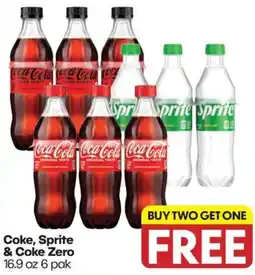 Harp's Market Coke, Sprite & Coke Zero offer