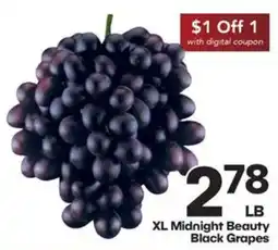 Harp's Market XL Midnight Beauty Black Grapes offer