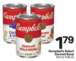 Harp's Market Campbell's Select Canned Soup offer