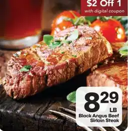 Harp's Market Black Angus Beef Sirloin Steak offer