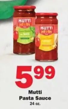 Schnucks Mutti Pasta Sauce offer