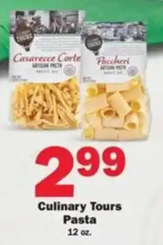 Schnucks Culinary Tours Pasta offer