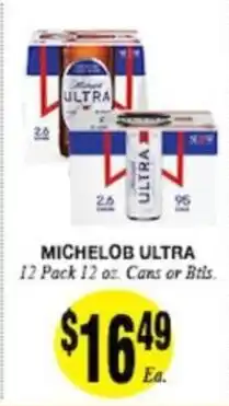 Arlan's Market Michelob Ultra offer