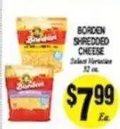 Arlan's Market Borden shredded cheese offer