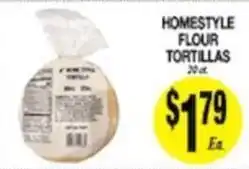Arlan's Market Homestyle flour tortillas offer