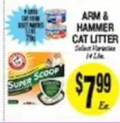 Arlan's Market Arm & Hammer cat litter offer