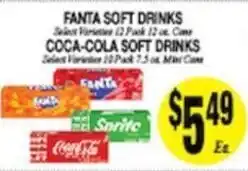 Arlan's Market Fanta soft drinks offer