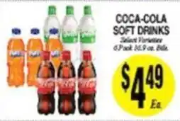 Arlan's Market Coca-Cola soft drinks offer