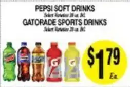 Arlan's Market Pepsi soft drinks offer