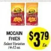 Arlan's Market McCain Fries offer