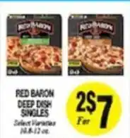 Arlan's Market Red Baron deep dish singles offer