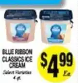 Arlan's Market Blue Ribbon Classics Ice Cream offer