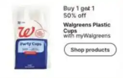 Walgreens Walgreens Plastic Cups offer