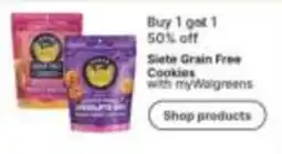Walgreens Sieite Grain Free Cookies offer