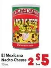 Vallarta Supermarkets El Mexicano Nacho Cheese offer