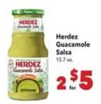 Vallarta Supermarkets Herdez Guacamole Salsa offer