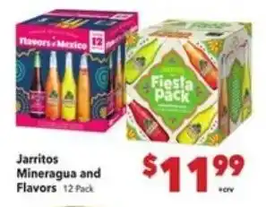 Vallarta Supermarkets Jarritos Mineragua and Flavors offer