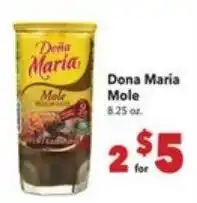 Vallarta Supermarkets Dona Maria Mole offer