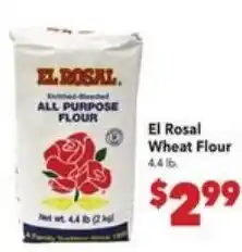 Vallarta Supermarkets El Rosal wheat flour offer