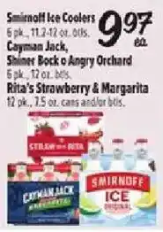 Fiesta Mart Smirnoff Ice Coolers offer