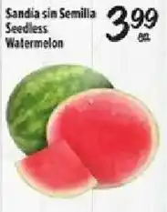 Fiesta Mart Seedless Watermelon offer
