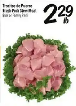 Fiesta Mart Fresh Pork Stew Meat offer