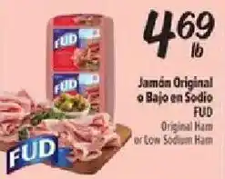 Fiesta Mart Fud Original Ham or Low Sodium Ham offer