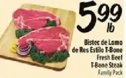 Fiesta Mart T-Bone Steak offer