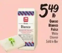 Fiesta Mart Queso Blanco Paisa White Cheese offer
