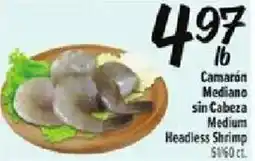 Fiesta Mart Headless Shrimp offer