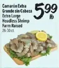 Fiesta Mart Headless Shrimp offer
