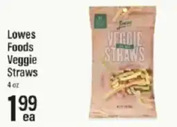 Lowes Foods Lowes Foods Veggie Straws offer