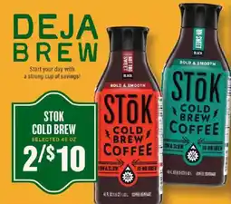 Lowes Foods Stok cold brew offer
