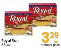 Safeway Royal Flan offer